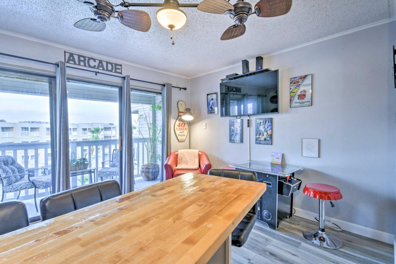Beachfront Corpus Christi Condo With Arcade Room! Ngoại thất bức ảnh